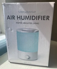 MegaWise Ultrasonic Air Humidifier, 3.5L Capacity With RGB Lights C1