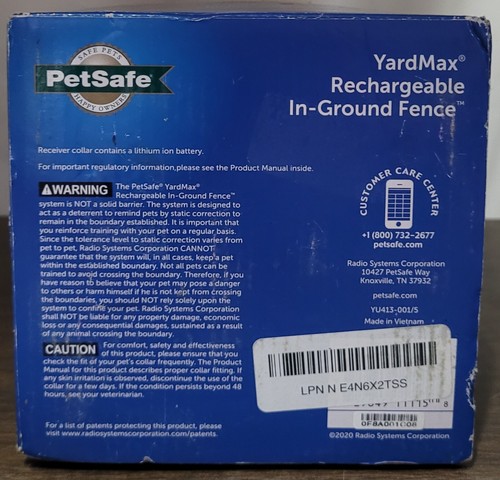 PetSafe YardMax Rechargeable In-Ground Pet Fence for Pets 5 lbs and Up, 1/3 Acre - Picture 21 of 21