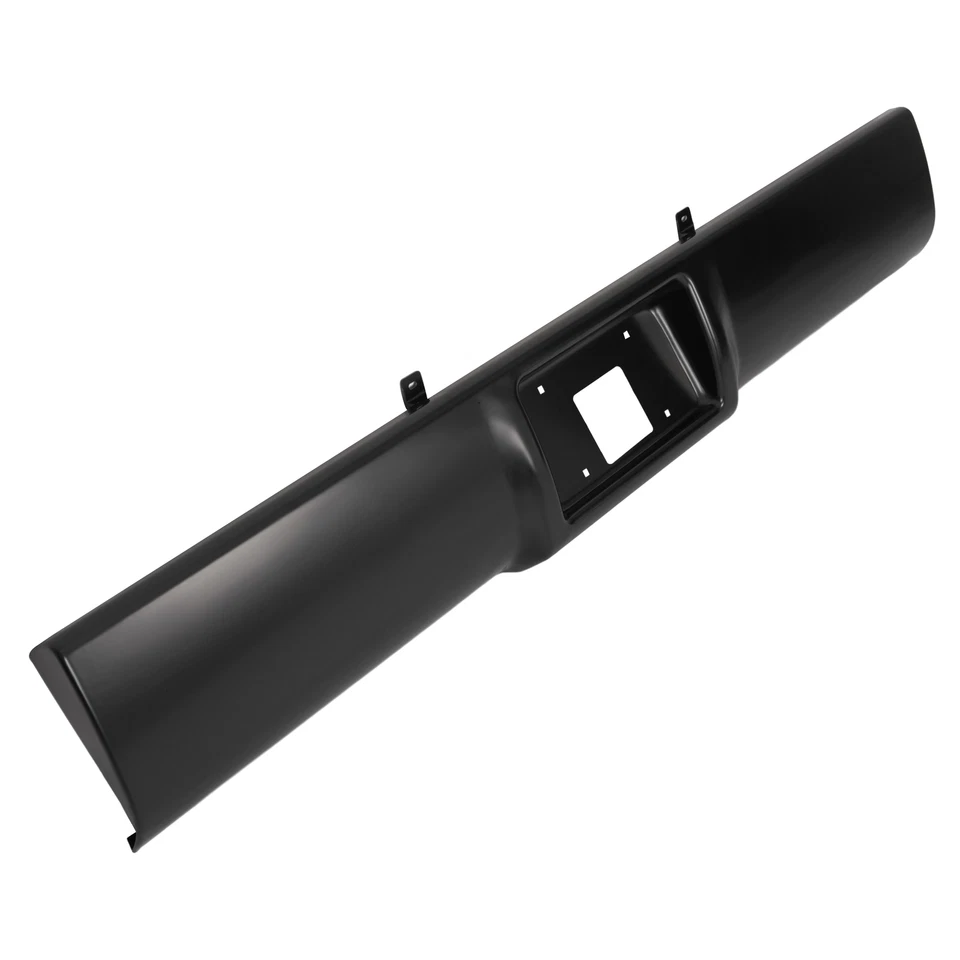 Black Rear Bumper Roll Pan For 1992-1999 Chevy Suburban Chevrolet Tahoe Yukon Foto 3 de 4