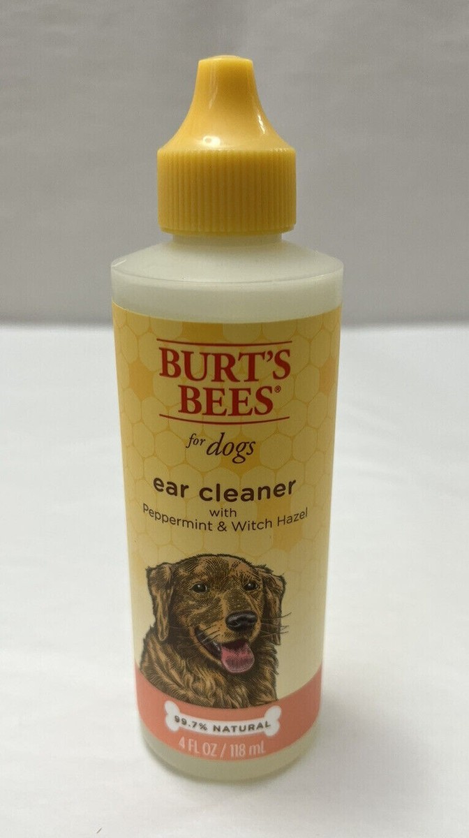 Burt's Bees for Dogs Natural Ear Cleaner with Peppermint and Witch Hazel  oz