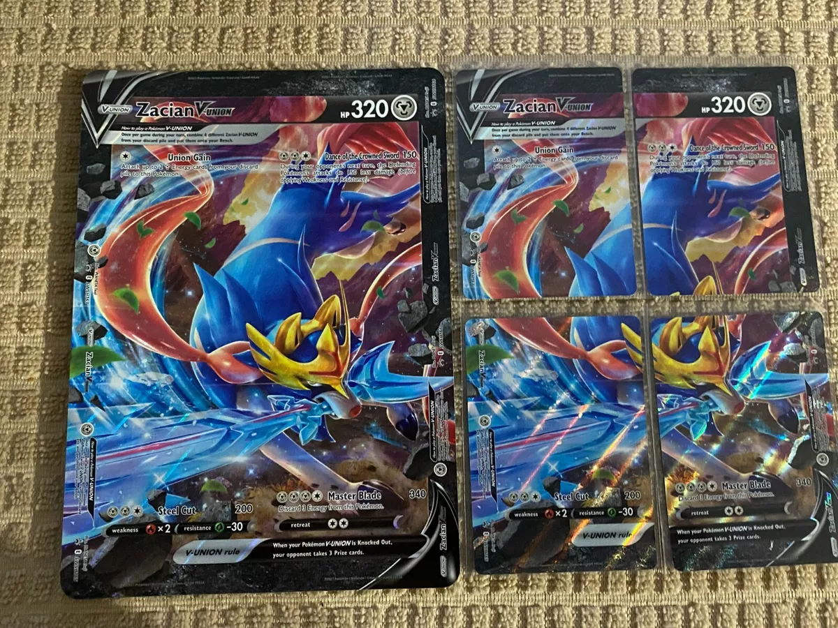 Zacian V-Union (Jumbo Card) [Sword & Shield: Black Star Promos]