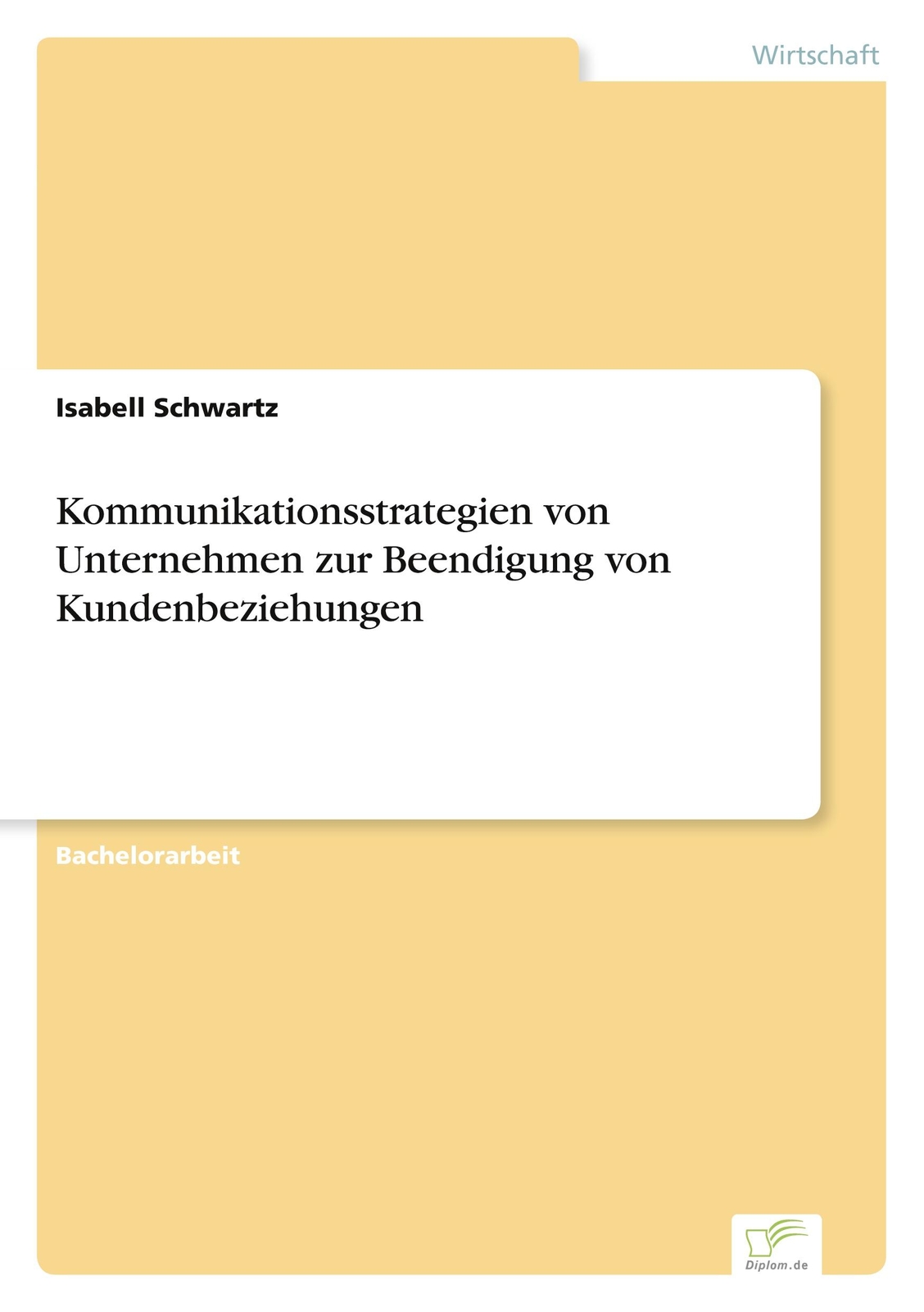 Thumbnail - Kommunikationsstrategien Von Unternehmen Zur Beendigung Von