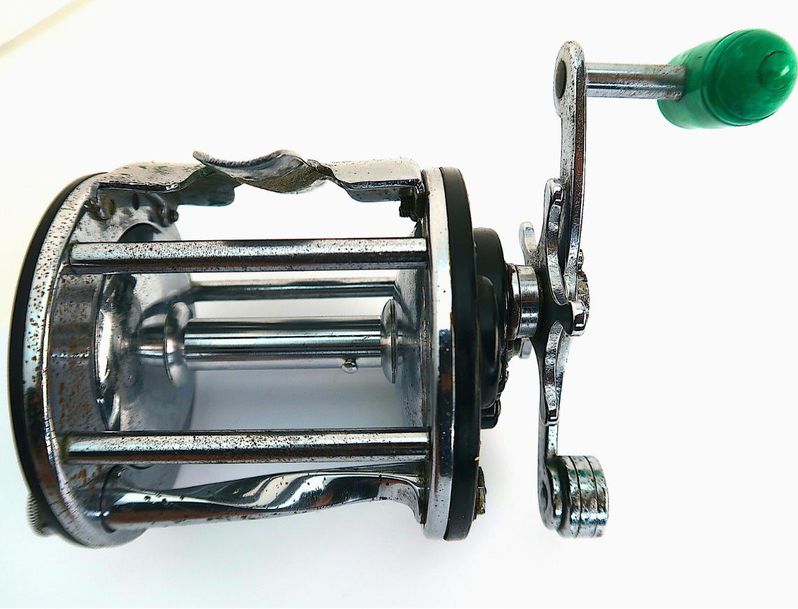 Vintage Working Penn Leveline 350 Reel for Saltwater Sport Fishing