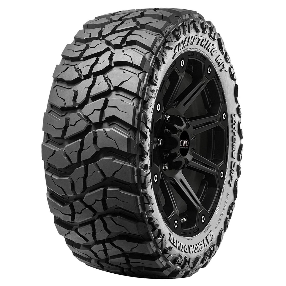 4 New Venom Power Swampthing M/t - Lt35x12.50r18 Tires 35125018 35