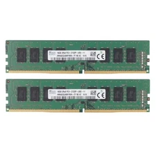 Hynix DDR4 32GB (2X16GB) 2133MHz PC4-17000 288-Pin 2RX8 UDIMM Desktop Memory Ram