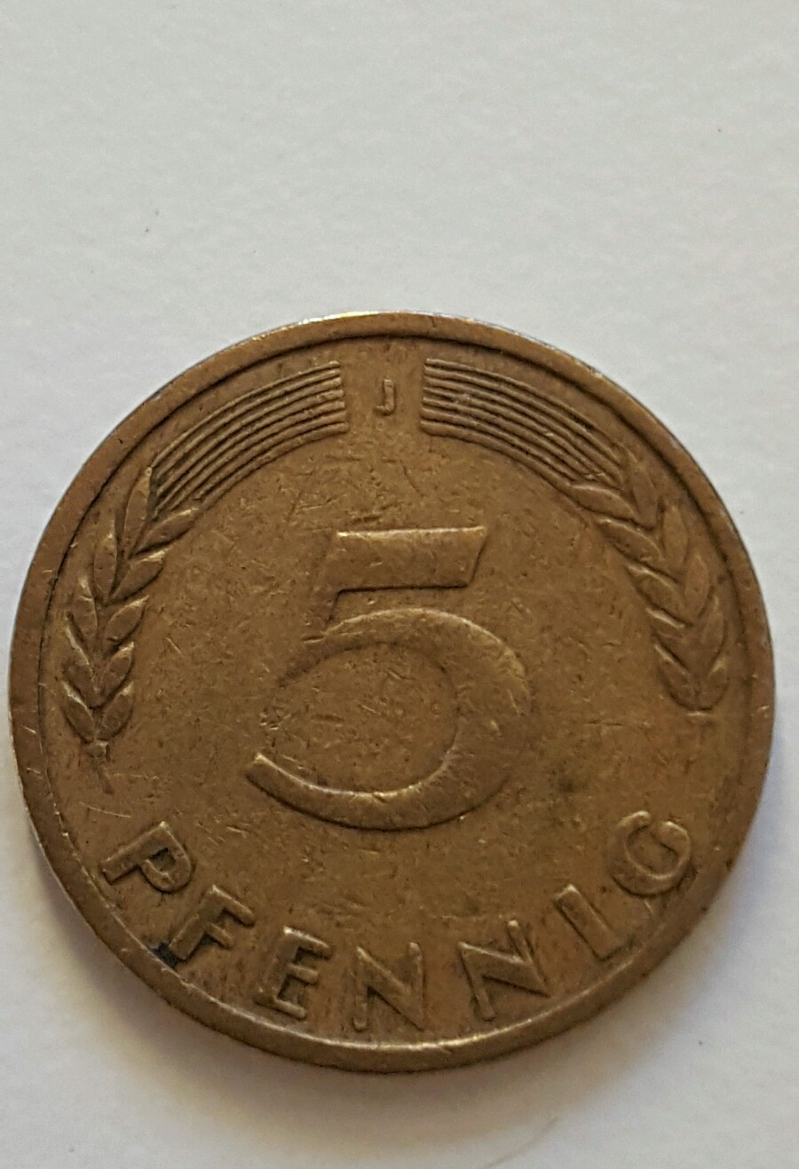 5 Pfennig Bank Deutscher Länder 1949 G 5 Pfennig Bank Deutscher Länder 1949 " J " | eBay