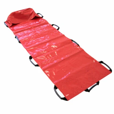 FENOMED Tragetuch Plane DIN EN 1865 mit Fußsack Rettungstuch Bergetuch bis 150 kg