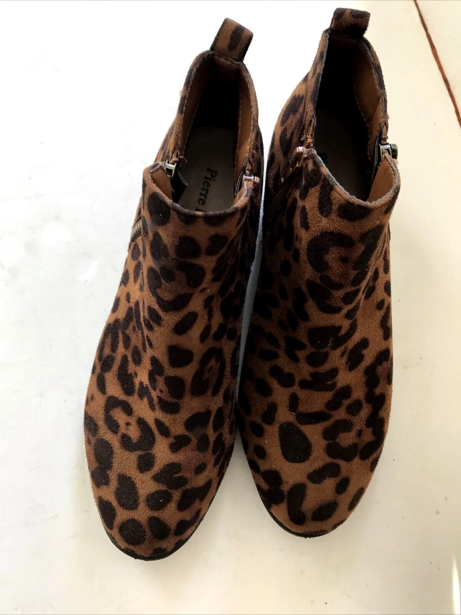Pierre dumas shop leopard booties