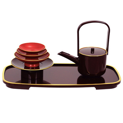 Japanese Lacquer Sake Set TOSOKI San San Kudo Wedding Ceremony