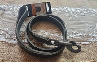 Leine, Hundeleine, Leder, Gewachst, Schwarz, Karlie, 22Mm X 1M,Lederleine, Neu