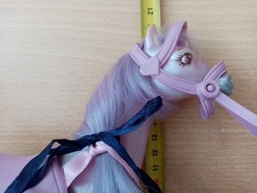 CHEVAL FASHION STAR FILLIES KENNER H 19 CM mauve + SELLE/LICOL ET PEIGNE 1990 - Imagen 2 de 10