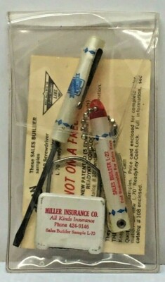 Vintage Sales Builder Sampler ''Mr. Salesman''