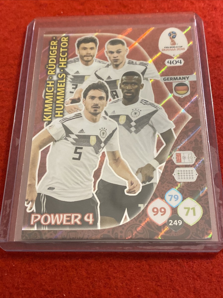 2018 Panini Adrenalyn XL Fifa World Cup Power 4 #404 Hummels