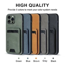 For Mag Safe Magnetic Wallet Card Hard Case For iPhone 16 Pro Max 15 14 13 Plus