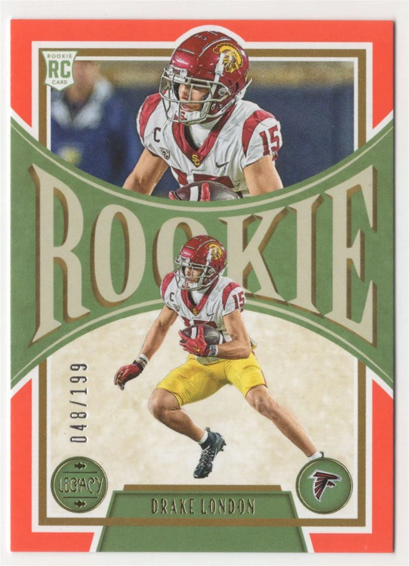 Drake London trading card