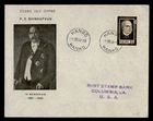 DR WHO 1944 FINLAND FDC SVINHUFVUD MEMORIAM M82513
