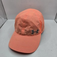 Under Armour Youth Hat Cap Strap Back Pink Coral Athletic Workout Fitness Girl