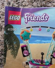 lego friends instruction manuals (No Bricks) # 3933, 41127, 41392, 41390 Lot