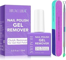 Image of Gel Nail Polish Remover Kit, Gel Polish Remover for Nails - Quickily and Easily