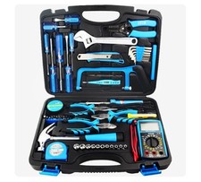 Hardware Repair Home Tool Set, Manual Electrician's Toolbox, Multimeter