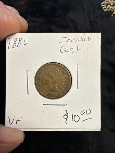 1880 VF Indian Cent
