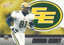 #29 Edward Hervey - Edmonton Eskimos - 2003 Pacific Atomic CFL Football