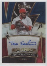 2022 Select Sparks Signatures Tri-Color Prizm 47/75 Antonio Santillan Auto 0l1