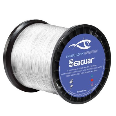 UnisexErwachsene Threadlock Hohlkerngeflecht, HiVis Weiß, 600yd 80lb