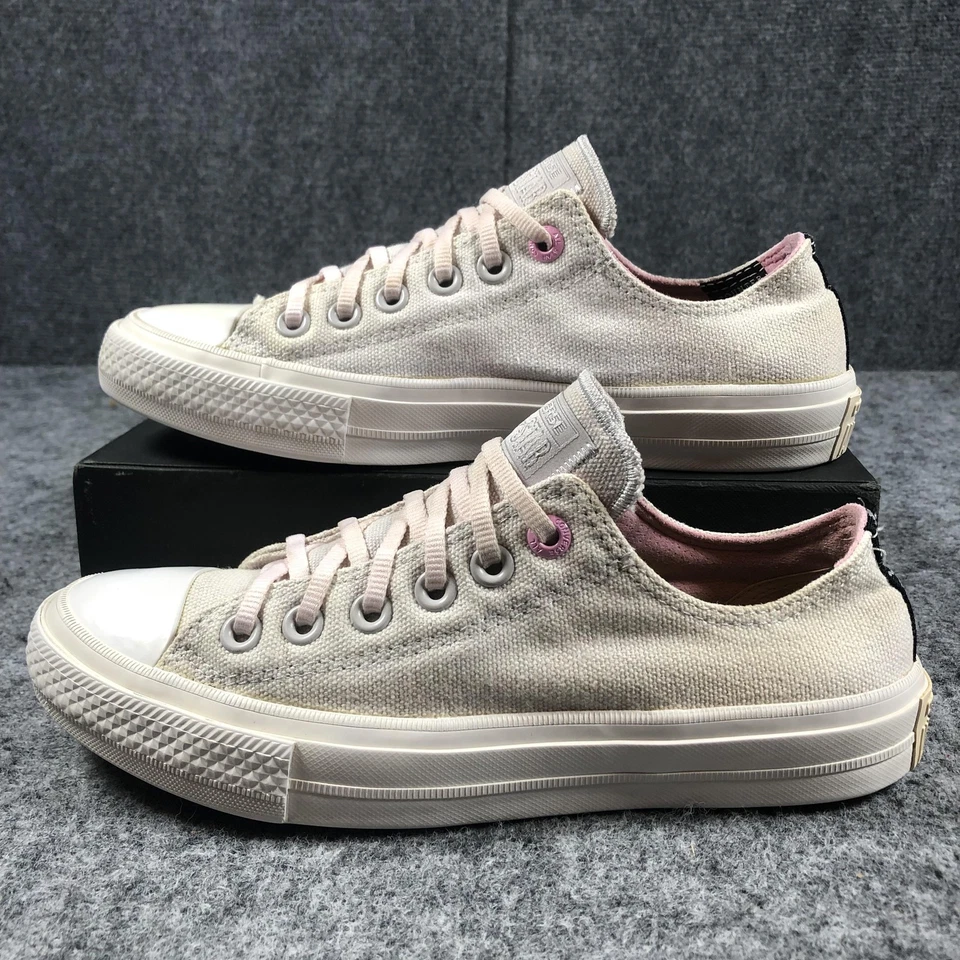 Converse Chuck Taylor All Star II Shoes Size Women's 7 Pink Gray Canvas 154015C - Image 3 of 4