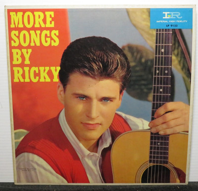 RICKY NELSON MORE SONGS BY (VG) LP-9122 LP VINYL RECORD