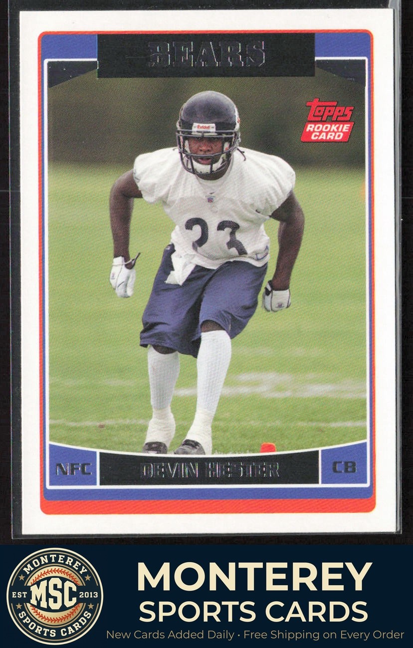 Devin Hester 2006 Topps RC #334 Chicago Bears