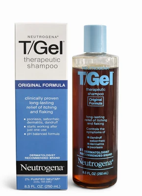 1pcs 250ml Neutrogena T/Gel Therapeutic Shampoo (Total 250ml)