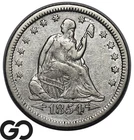 1854-O Seated Liberty Quarter w/ Arrows Choice XF