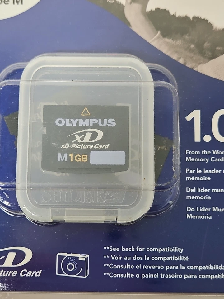 NEW SanDisk Olympus 1 GB Type M xD Picture Flash Memory Card (SDXDM-1024-A10)  - Image 2 of 4