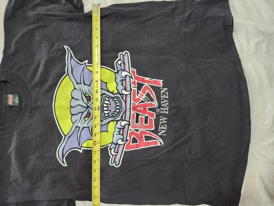 Camisa De Colección del Equipo de Hockey Beast of New Haven AHL XL 90s RARA DE COLECCIÓN Puntada Única  Foto 2 de 4
