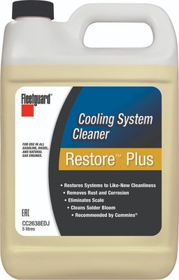 Fleetguard Restore Plus Kühlsystem-Reiniger 5 L   Rost, Skalierung & Ölentfernun