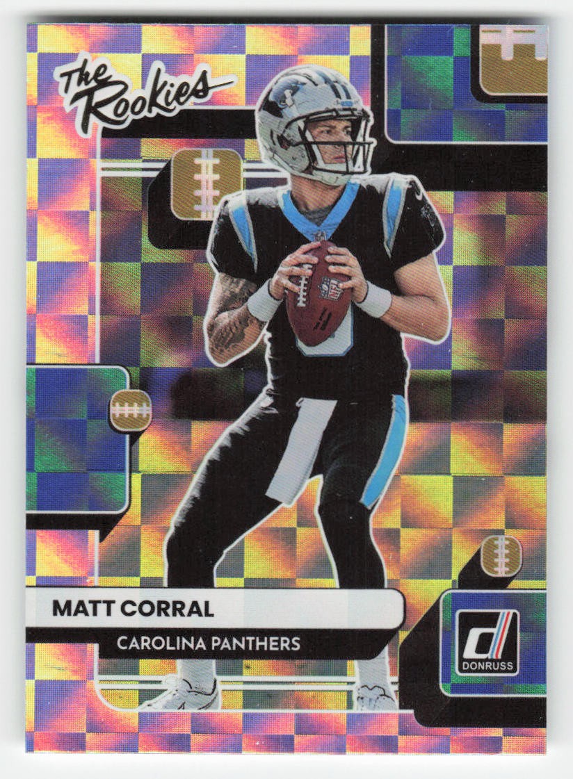 Matt Corral 2022 Donruss The Rookies #TR-2