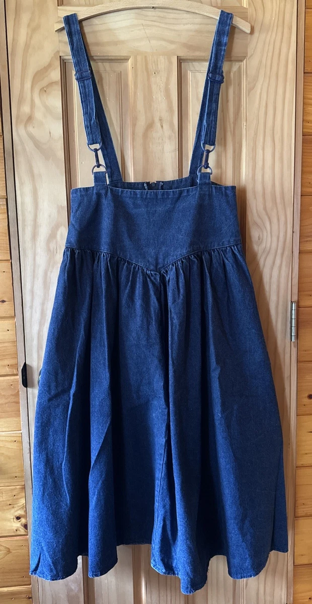 Denim 1970s Vintage Dresses for Women for sale