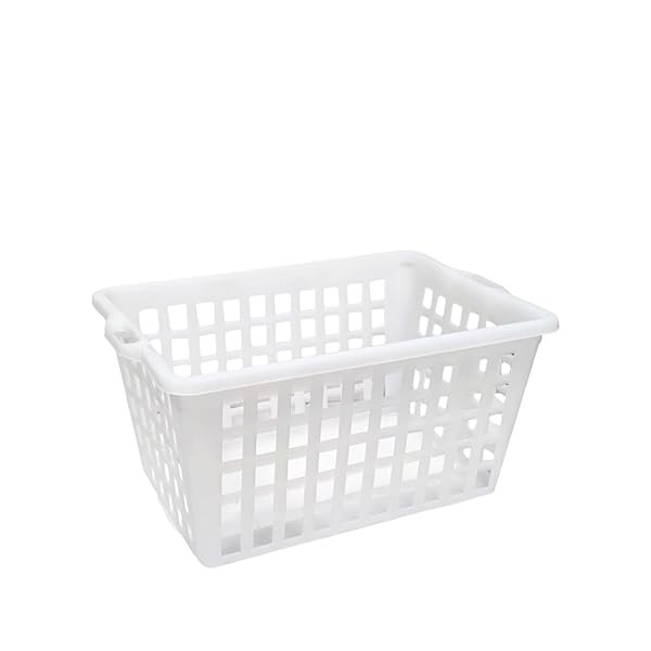 Cesta Pane Forata 70L in Polietilene con Manici, Professionale, Made in Italy