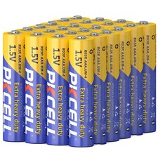 24pcs Heavy Duty AAA Batteries Triple A R03P UM4 3A E92 1.5V Cell Zinc-Carbon