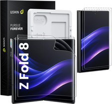 for Samsung Galaxy Z Fold 8 Screen Protector - Easily Install 2 Pack inside TP