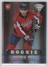 2013 Rookie Anthology Titanium Update Draft Position Number /100 Patrick Wey 1o3
