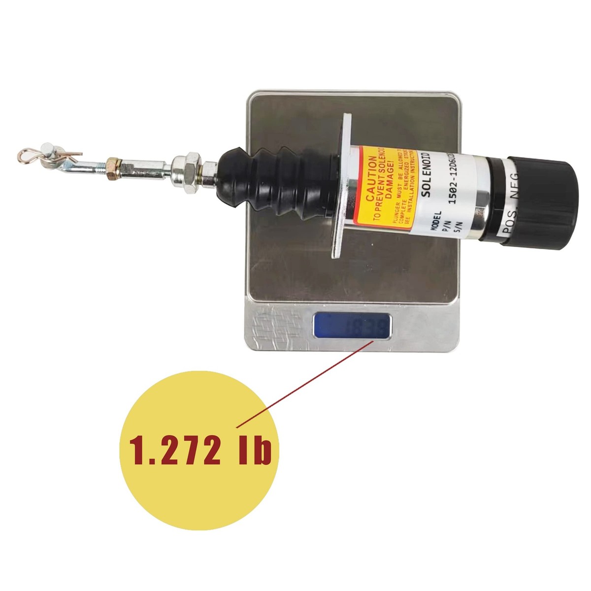 koto 1502-12D6U2B2S2A Fuel Shut off Solenoid Compatible with