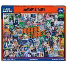 1000 Piece Jigsaw Puzzle Halloween Classics, Horror Stories