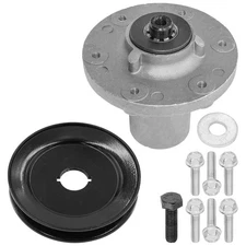 48" Deck Spindle & Pulley for Simplicity 1696412 1696601 1696694 1696683 1696603