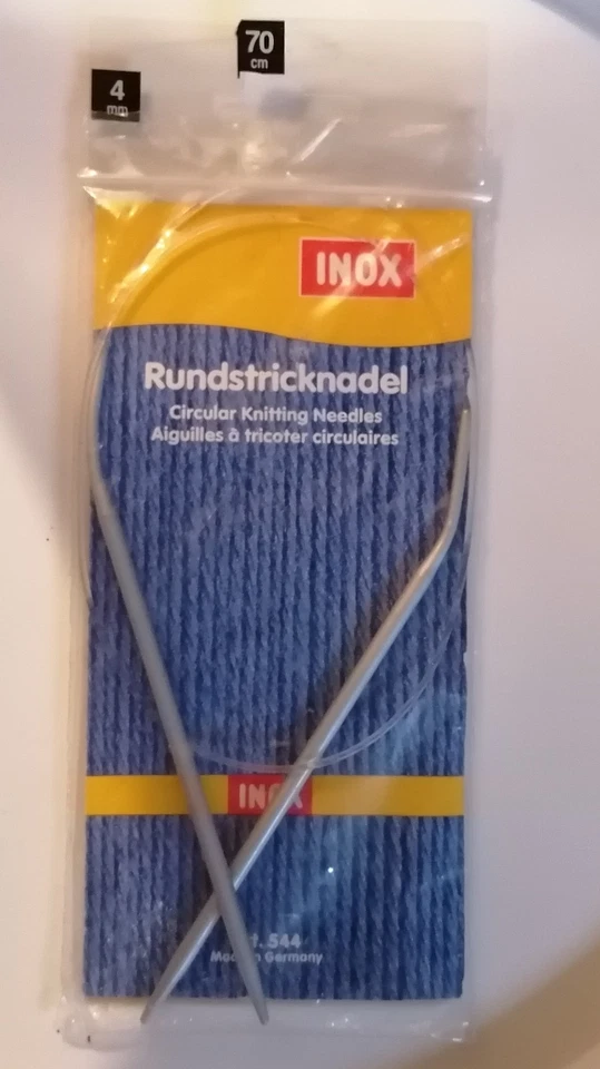 Inox Rundstricknadel - NEU