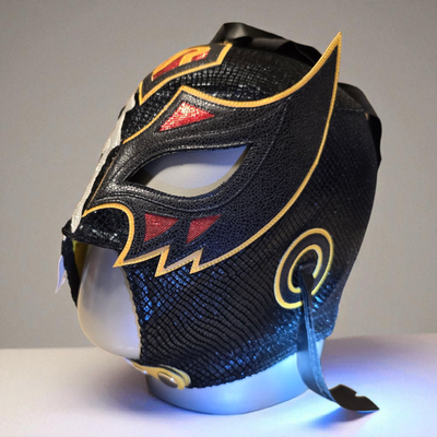 スポーツ選手 CMLL/VOLADOR JR.Half Venom Semi-Pro Mask CMLL Volador