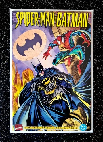Spider-Man and Batman One Shot 1995 Marvel / DC Crossover MEGA RARE First Print