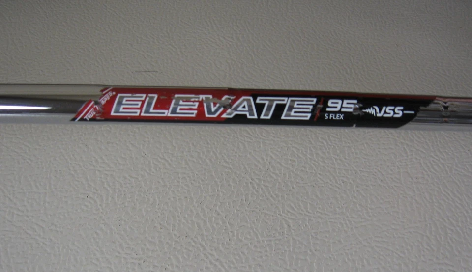 Callaway Forged Edge PW w/ Elevate VSS 95 gm Steel, S-Flex, 19' on hose- 36.25" - Image 4 of 4