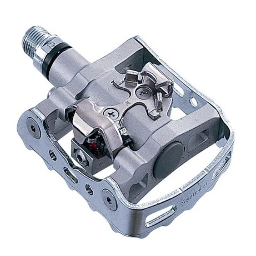 Paar Pedale MTB pd-m324 Silber Doppel Funktion Angriff SPD SH-EPDM324 SHIMANO - Bild 1 von 1